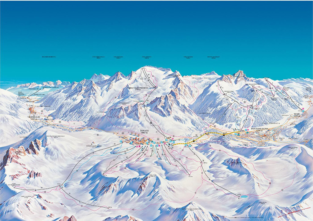 Skiregion Val Di Sole Skiurlaub Skireisen