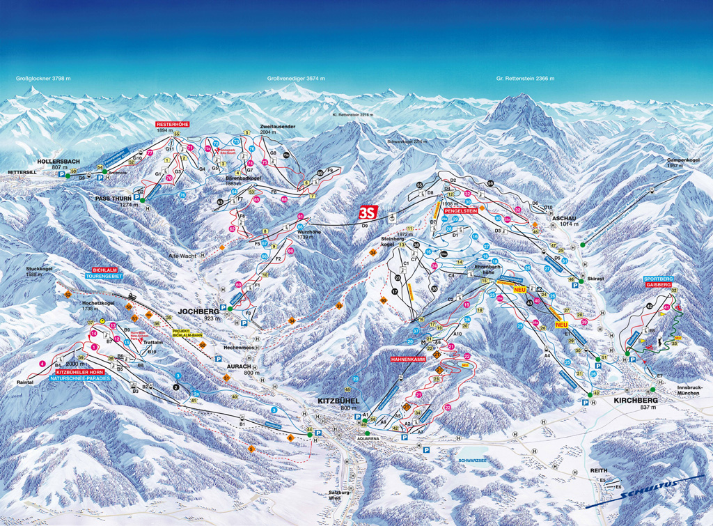 Skiregion Kitzb�hel Skiurlaub Skireisen