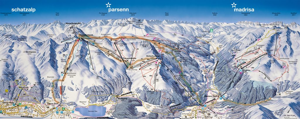 Skiregion Davos Klosters Skiurlaub Skireisen