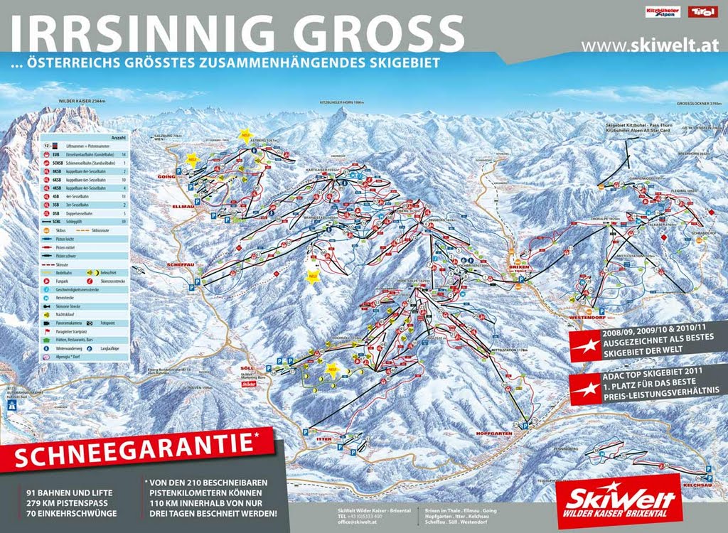 Skiregion Wilder Kaiser Skiurlaub Skireisen