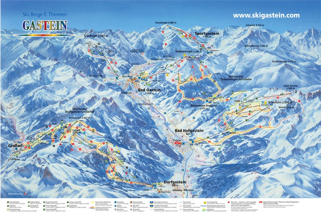 Skiregion Gasteinerta Skiurlaub Skireisen