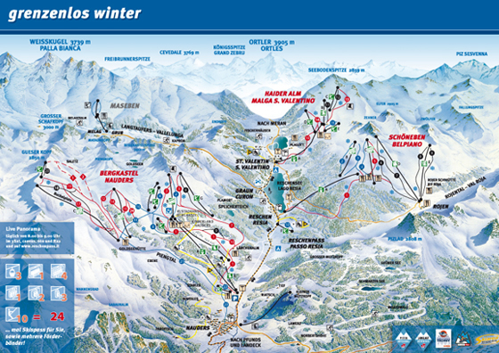 Skiregion Nauders Skiurlaub Skireisen