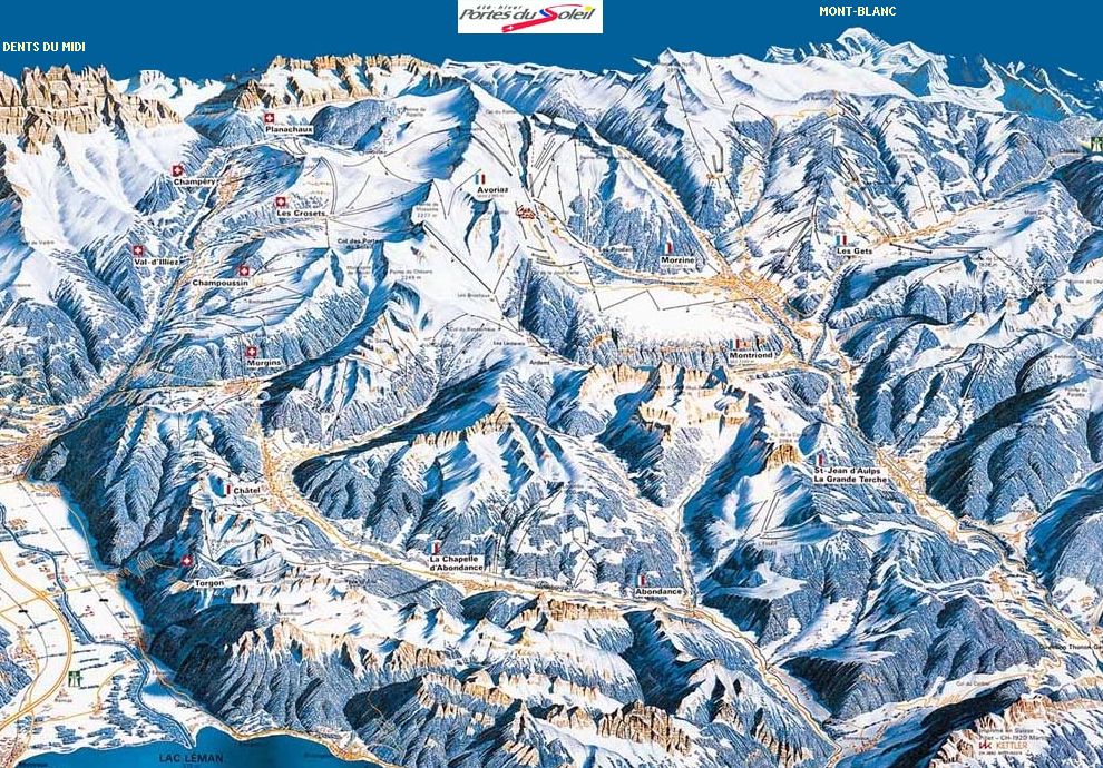 Skiregion Les Portes du Soleil Skiurlaub Skireisen