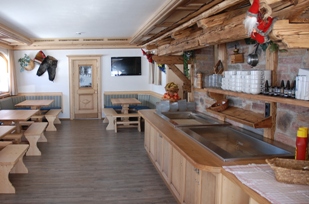 Badezimmer im Schneehaus